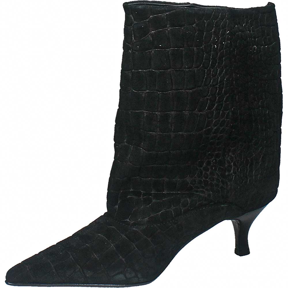 LM - Tronchetto Cindy croco nero