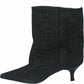LM - Tronchetto Cindy croco nero