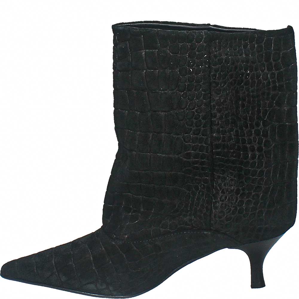 LM - Tronchetto Cindy croco nero