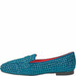 LM - Mocassino Atena strass turquoise