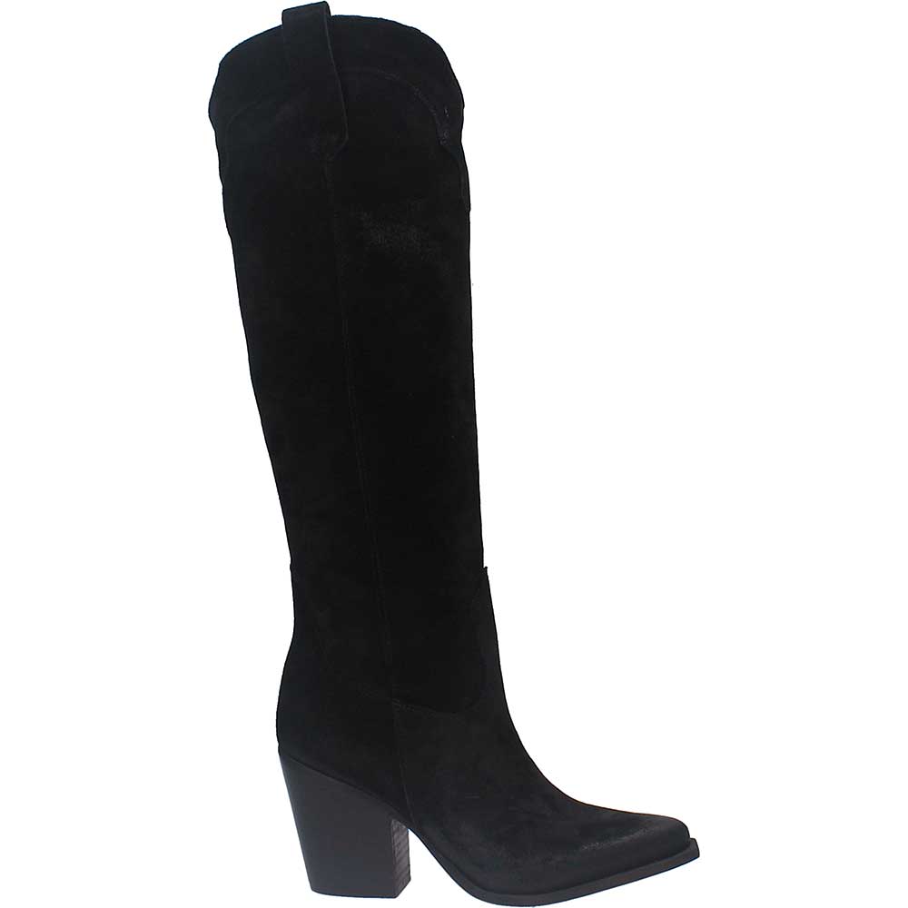 LM - Texano Kimmie suede nero