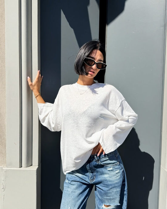 OF - T-shirt Ully bianco