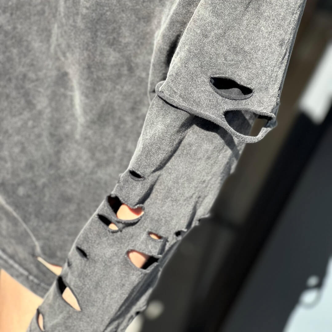 OF - Maglia Devon grigio vintage