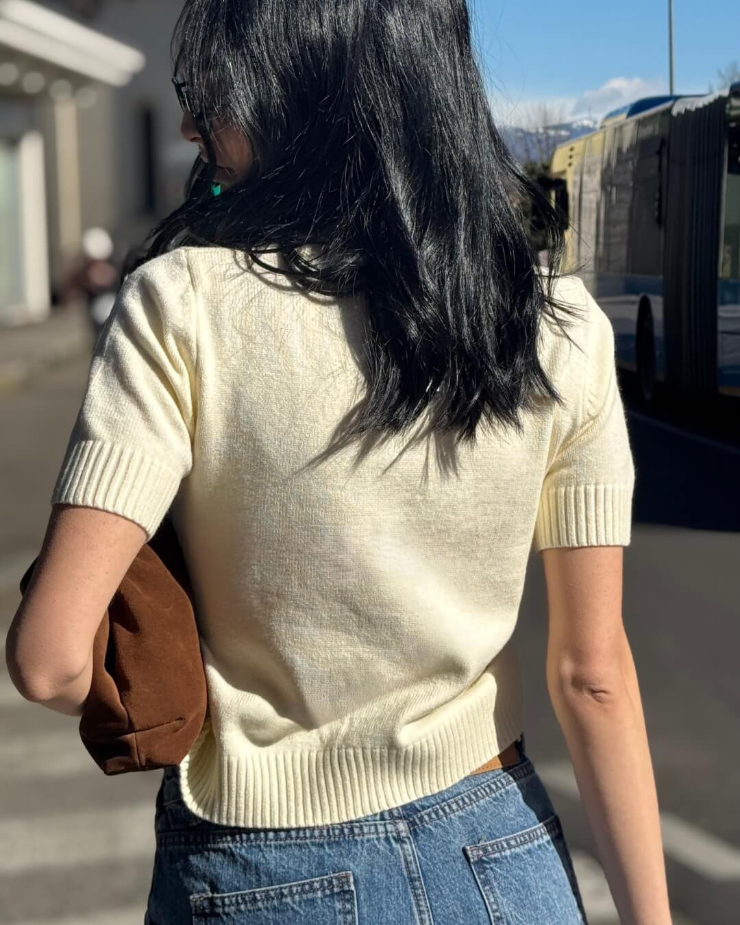 OF - Maglioncino Jane giallo 