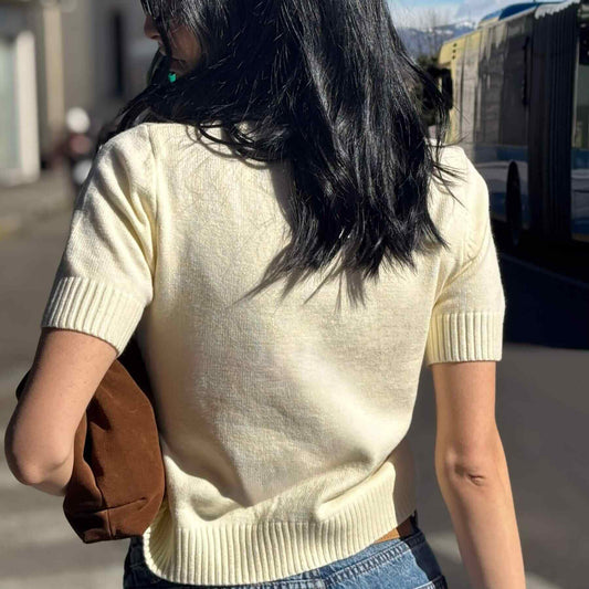 OF - Maglioncino Jane giallo 