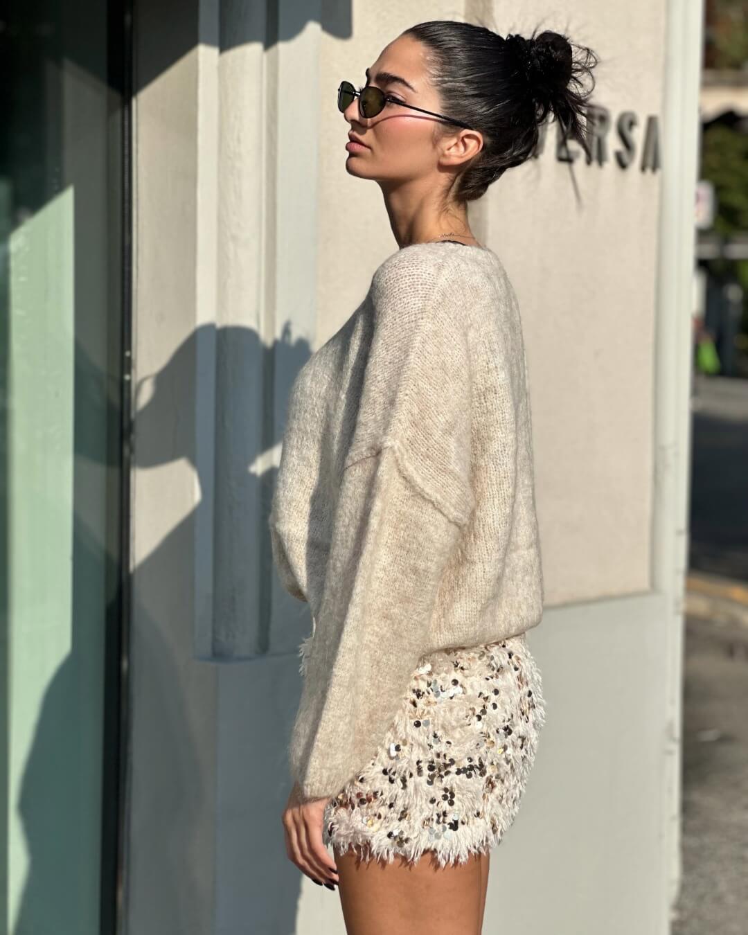 OF - Maglione Theodore beige