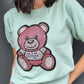 OF - Maglione Helon teddy rosa
