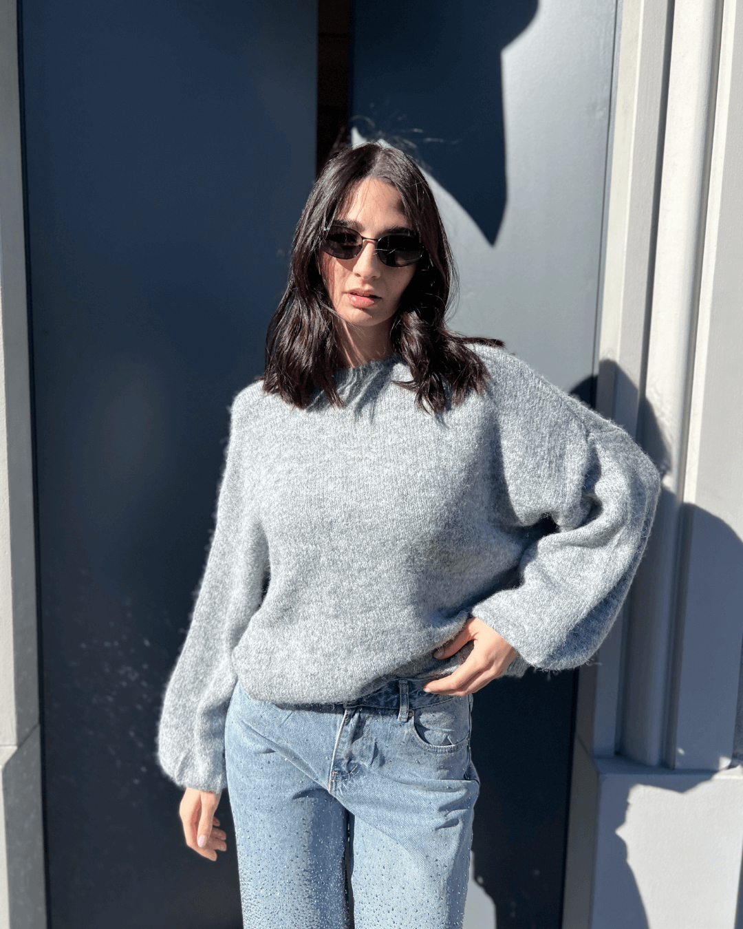 OF - Maglione Rina grigio