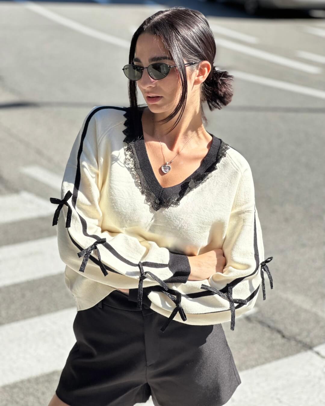 OF - Maglione Zoldie bicolor