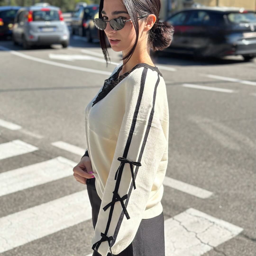 OF - Maglione Zoldie bicolor