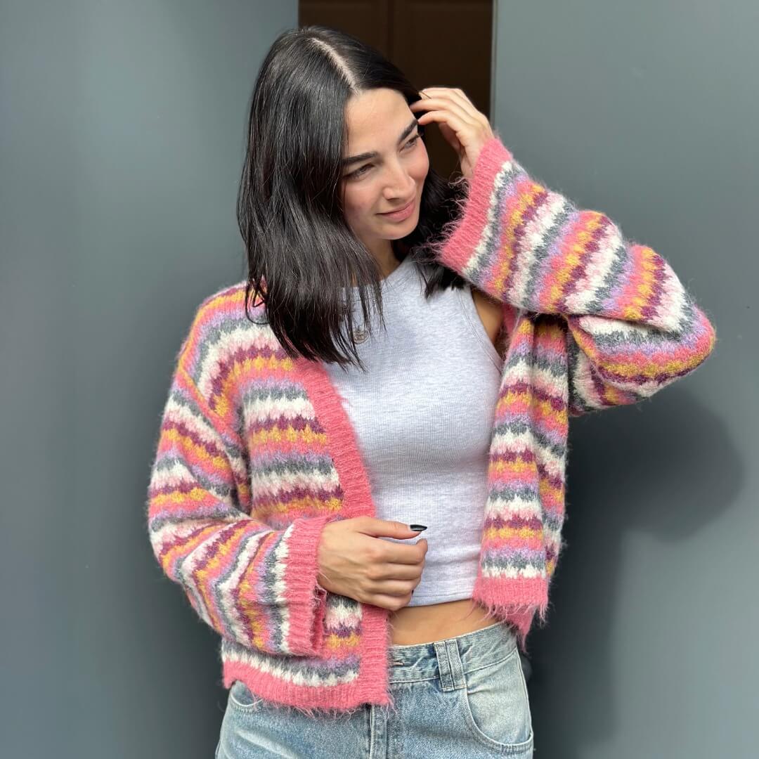 OF - Cardigan Grammy multicolor