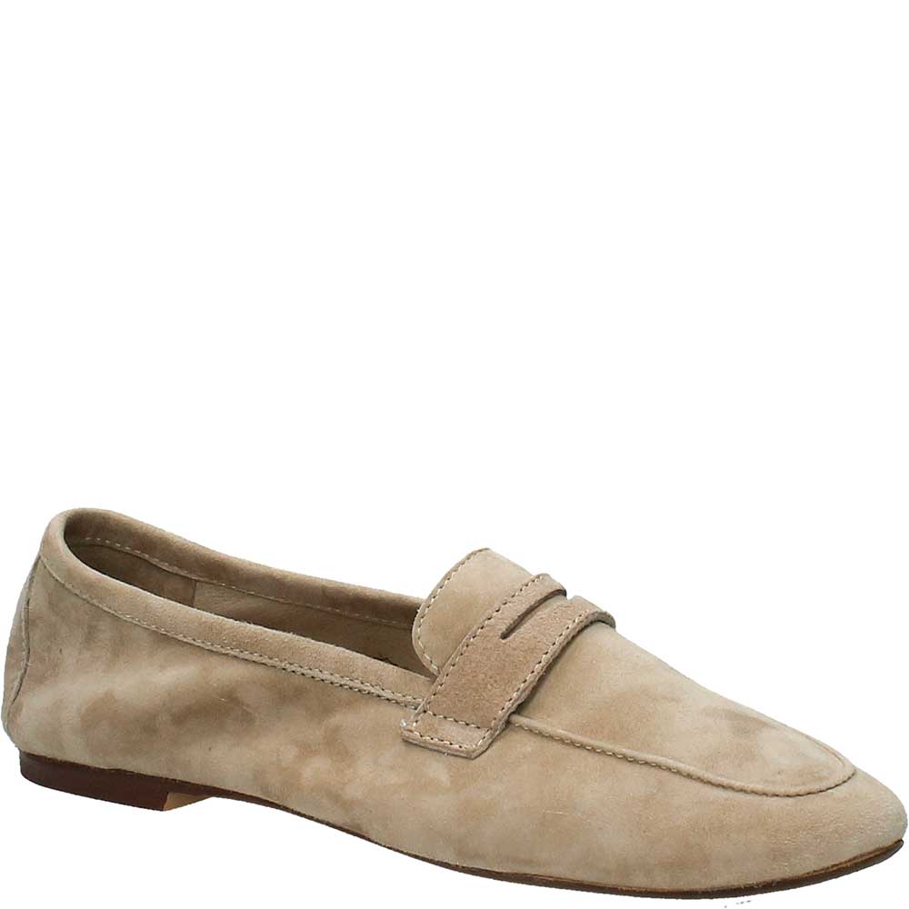 LM - Mocassino Morgana suede mandorla