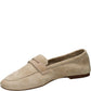 LM - Mocassino Morgana suede mandorla
