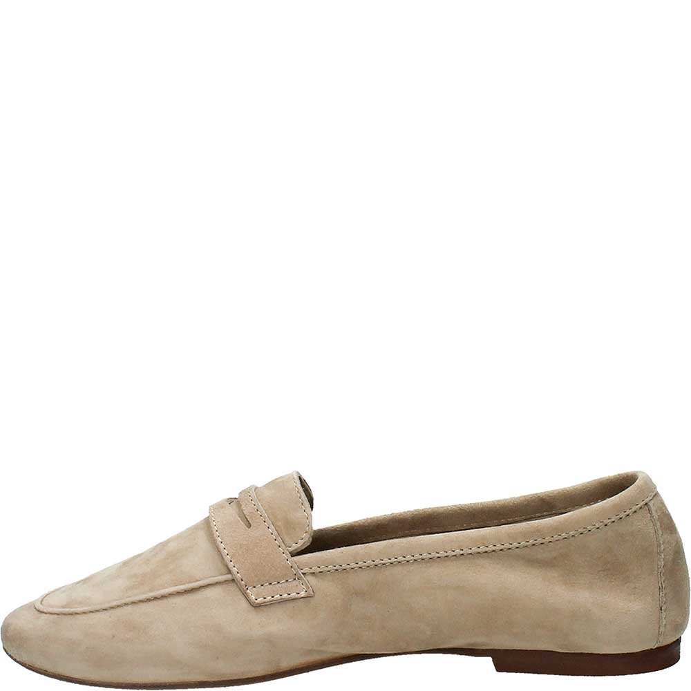 LM - Mocassino Morgana suede mandorla