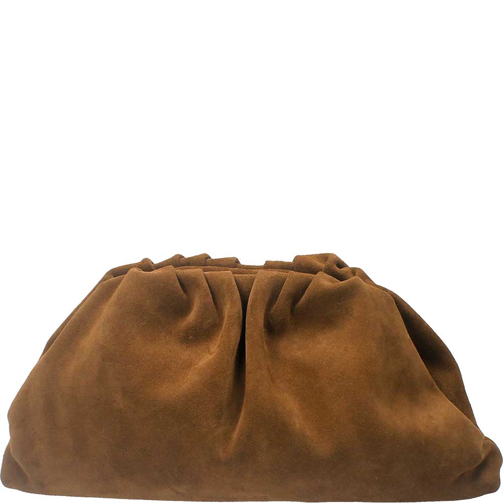 LM - MIA BAG Pochette camoscio cuoio