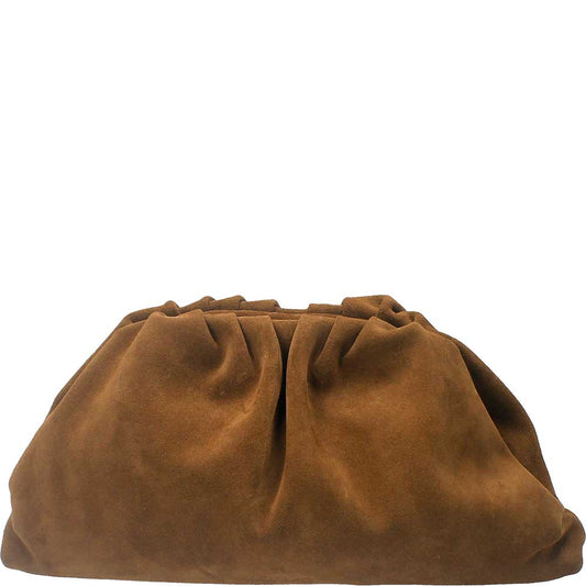 LM - MIA BAG Pochette camoscio cuoio