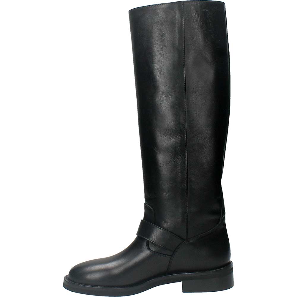 LM - Stivale Sabrine nero con cerniera