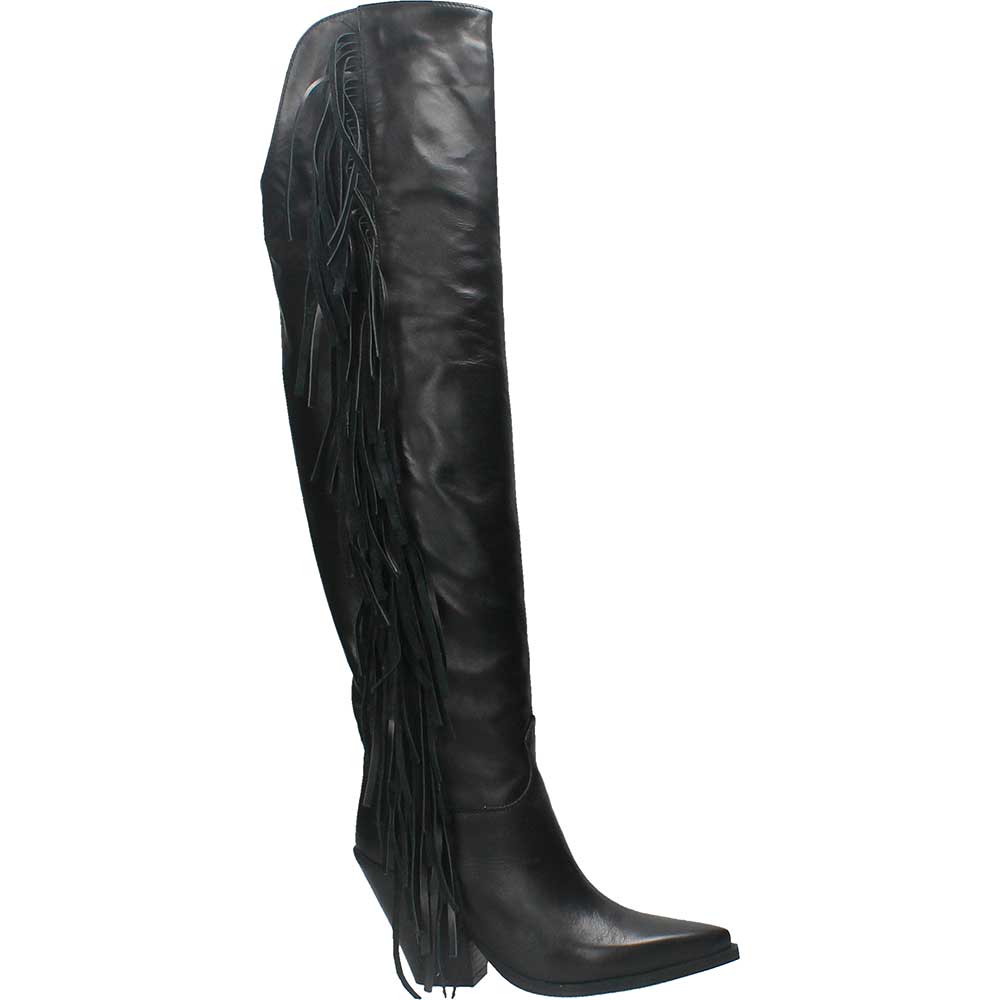 LM - Texano Zoltan nero con frange