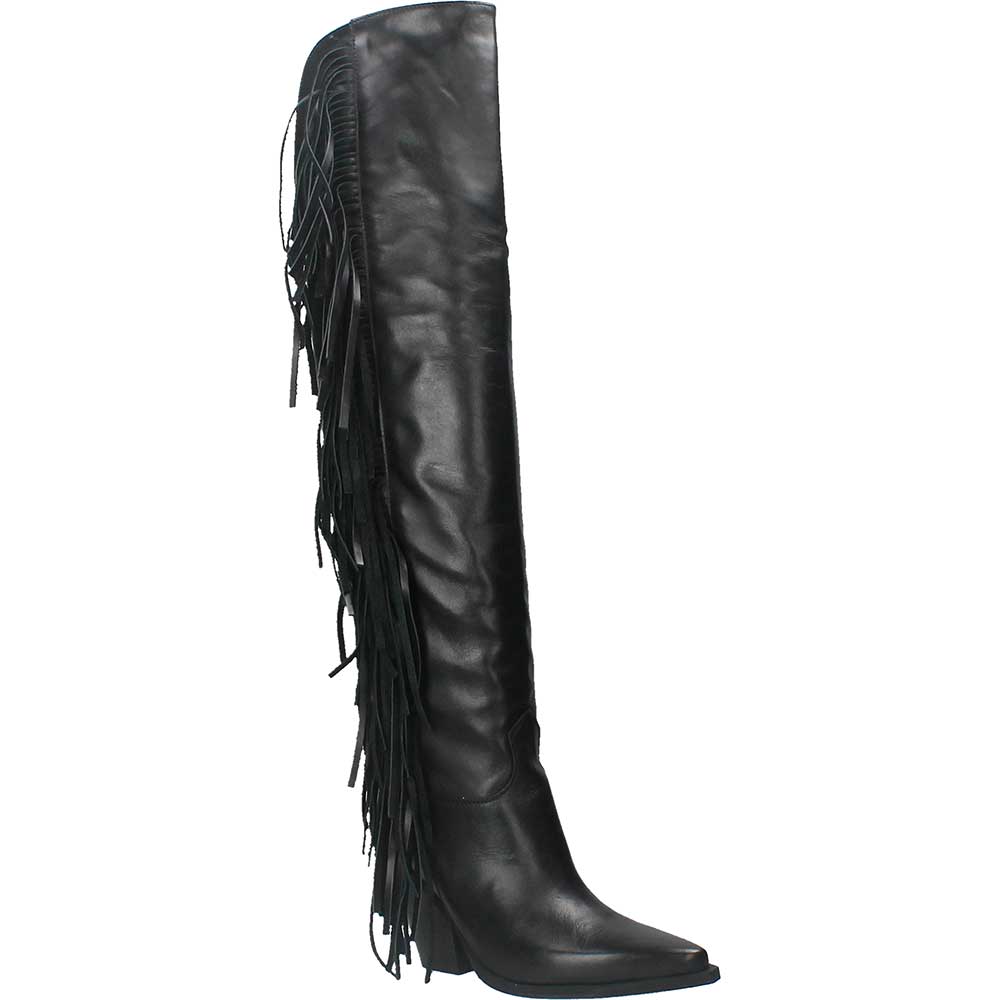 LM - Texano Zoltan nero con frange