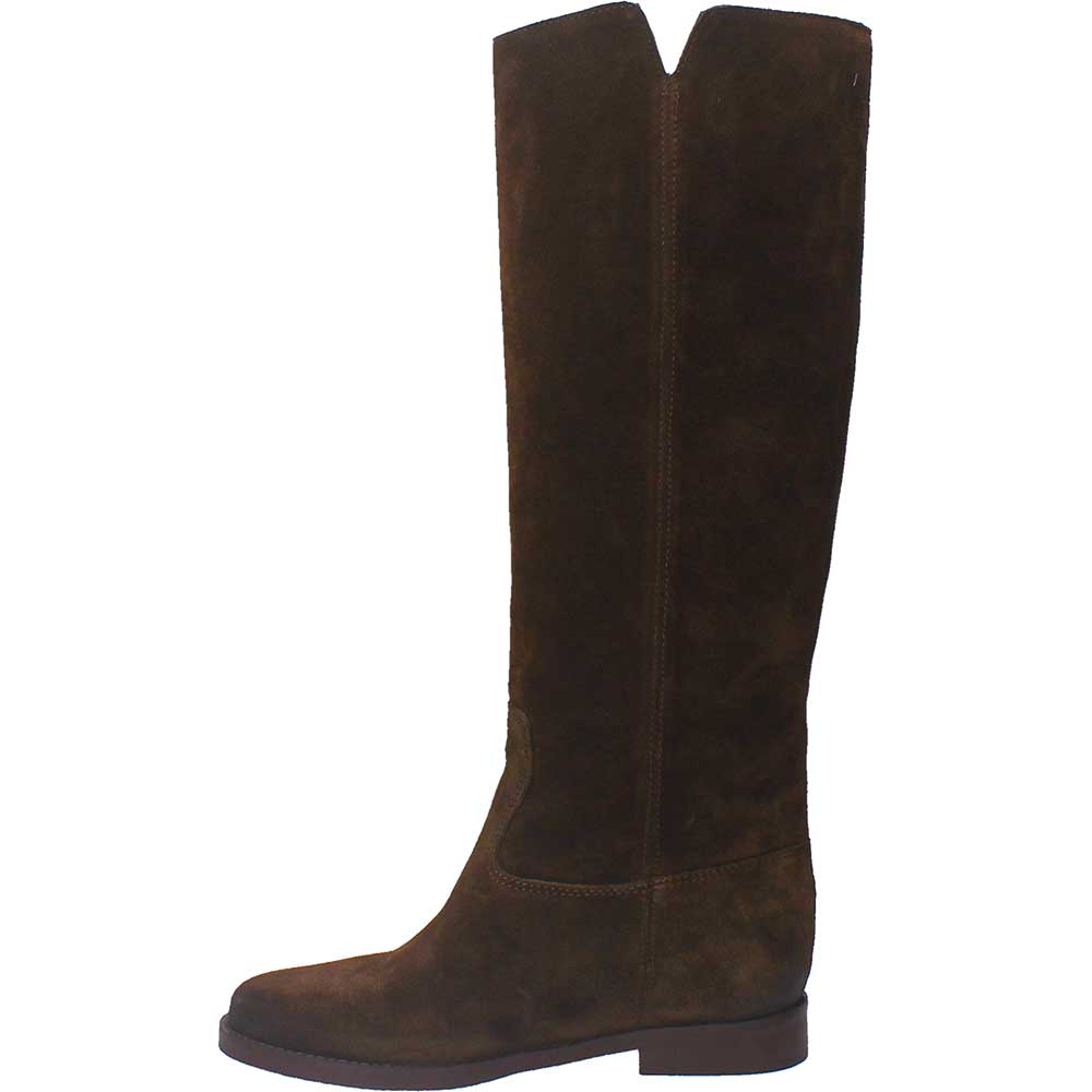 LM - Stivale Philadelphia camoscio marrone