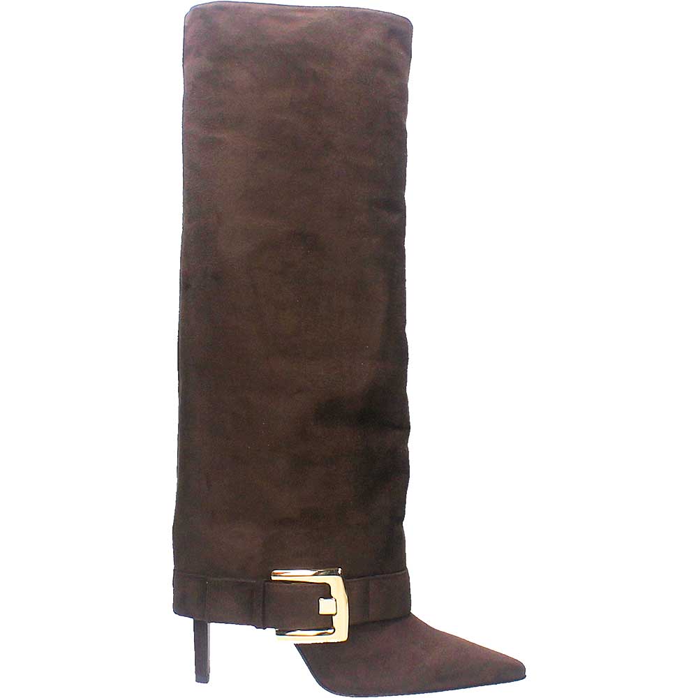 LM - Stivale Melissa ecosuede marrone