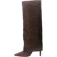 LM - Stivale Melissa ecosuede marrone