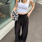OF - Pantalone Damian nero