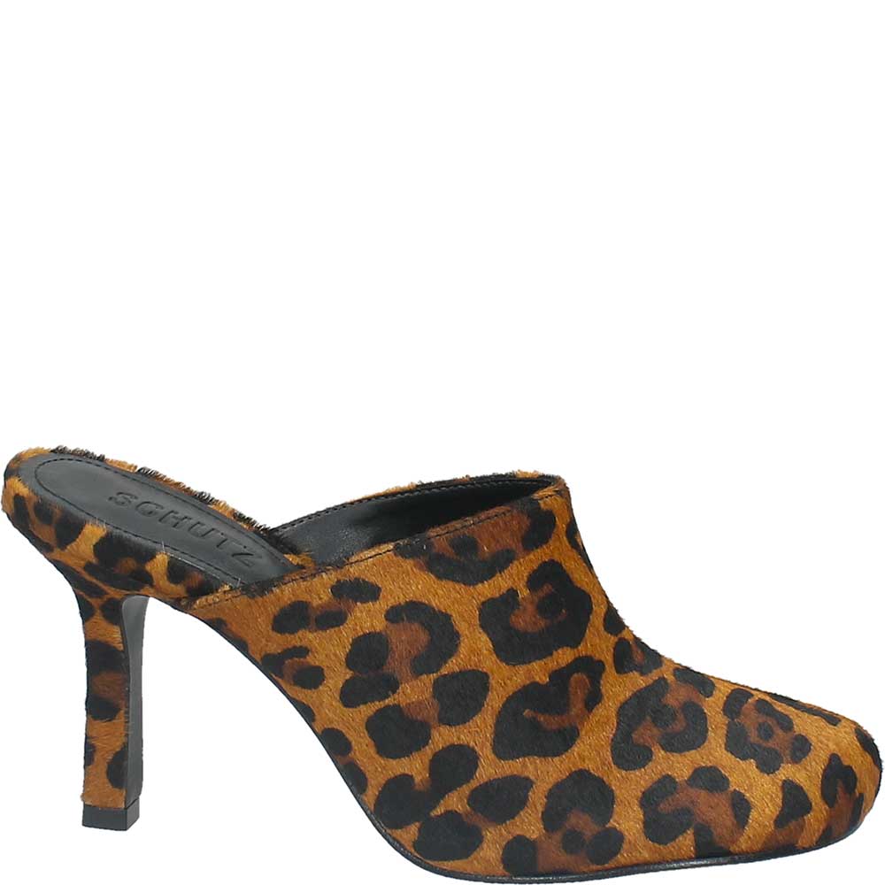 LM - Schutz Sabot Aidon leopard brown