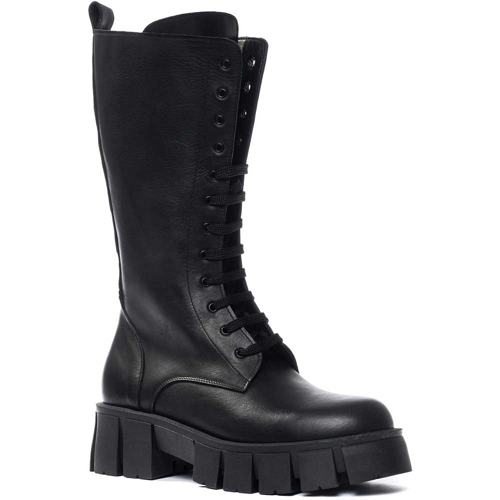 LM - Biker Sith medium stringato nero