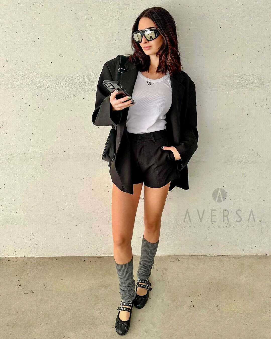 OF - Shorts Uber nero