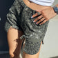 OF - Shorts Ester animalier verde