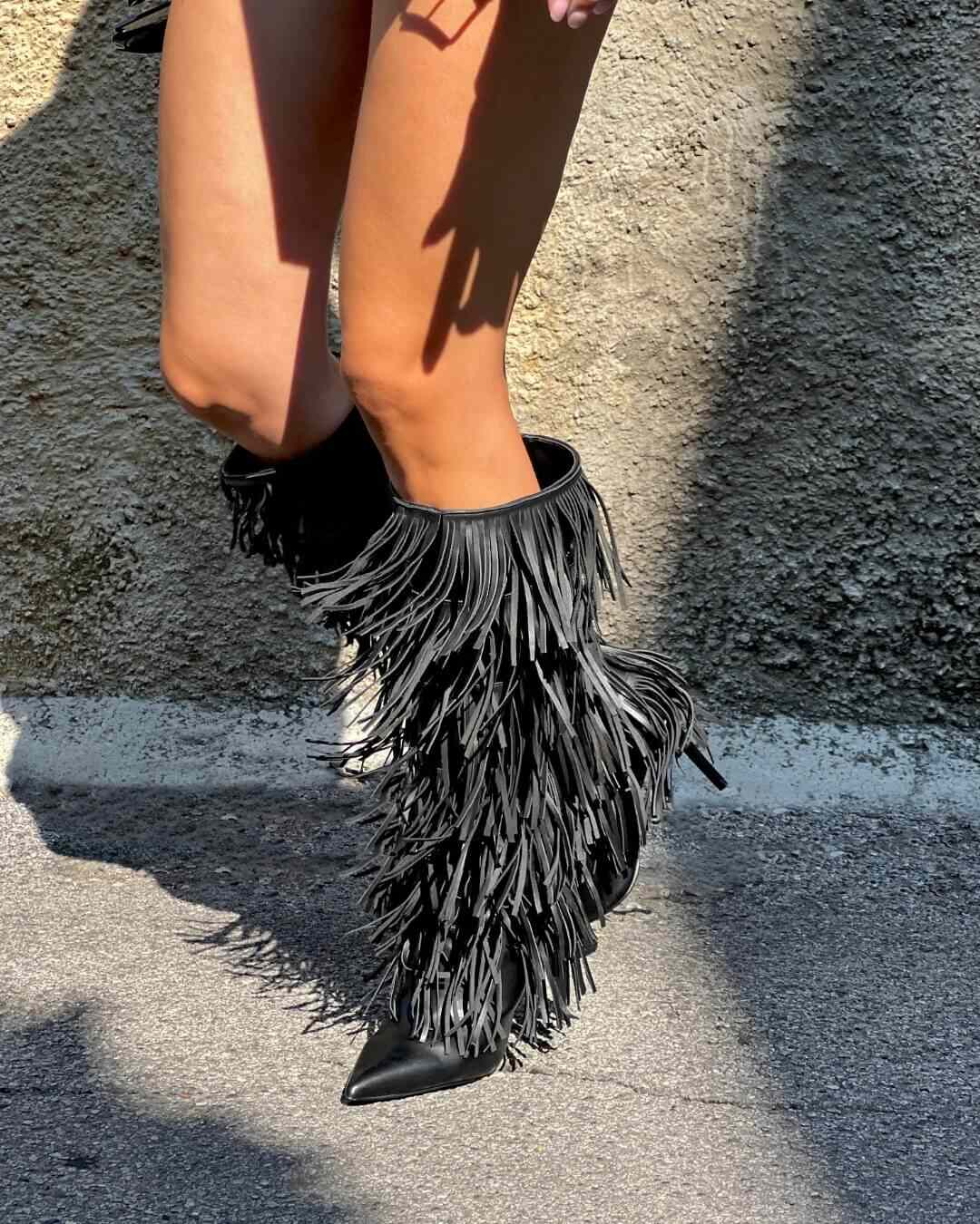 OF - Steve Madden Wanderlust black leather