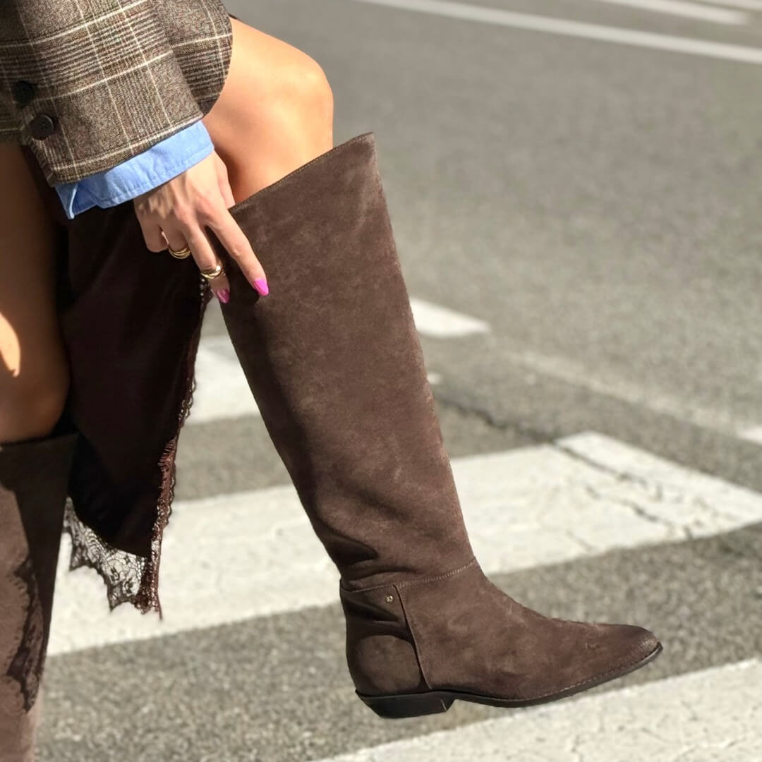 OF - Stivale Kendr-a coffee bean