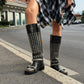 OF - Stivale Lara grigio vintage con borchie