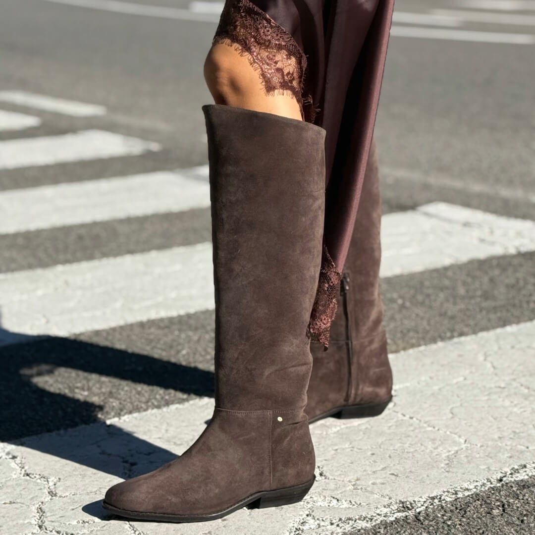 OF - Stivale Kendr-a coffee bean