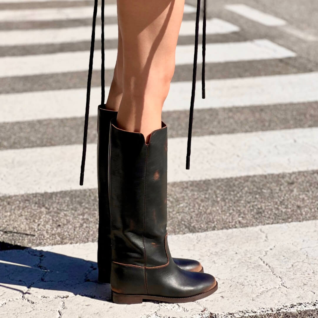 OF - Stivale Philadelphia marrone