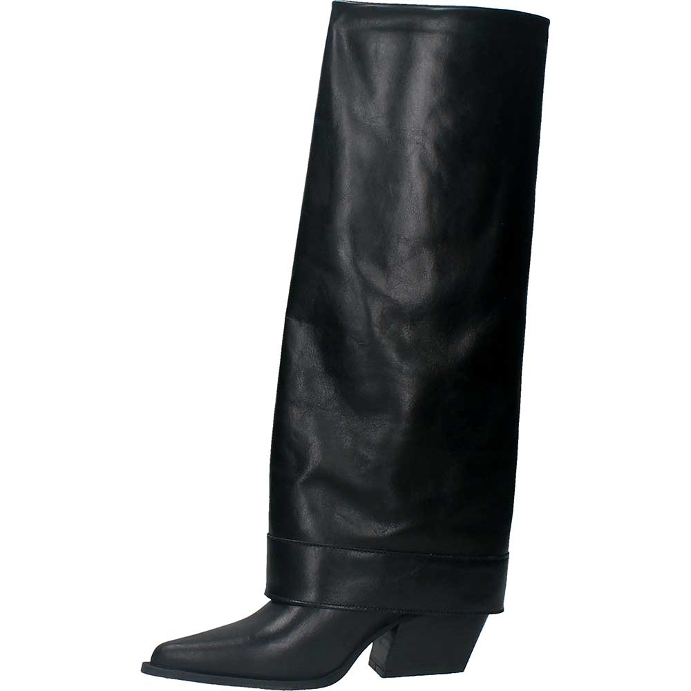 LM - Texano Arya nero con fibbia oro