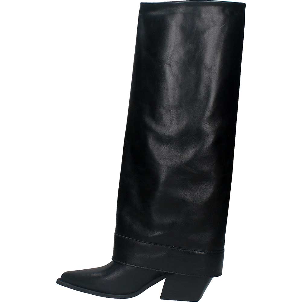 LM - Texano Arya nero con fibbia oro