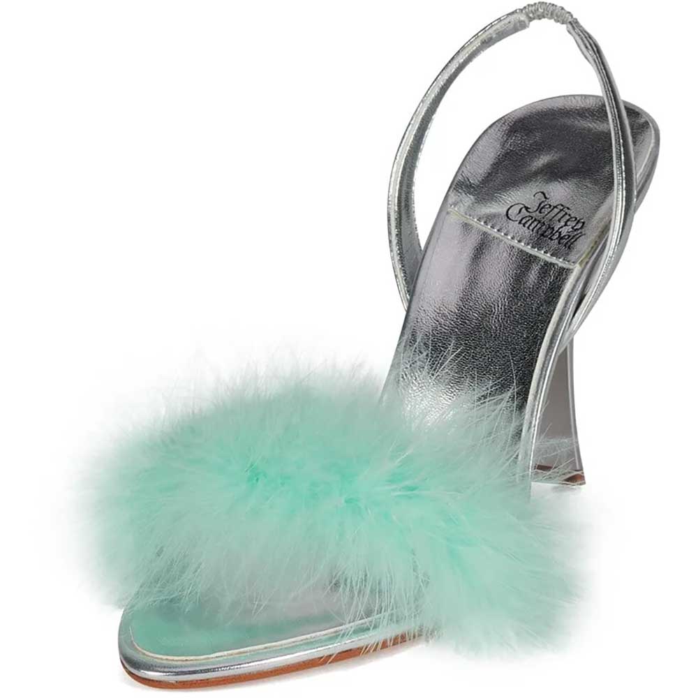 LM - Jeffrey Campbell The-Frug silver mint combo