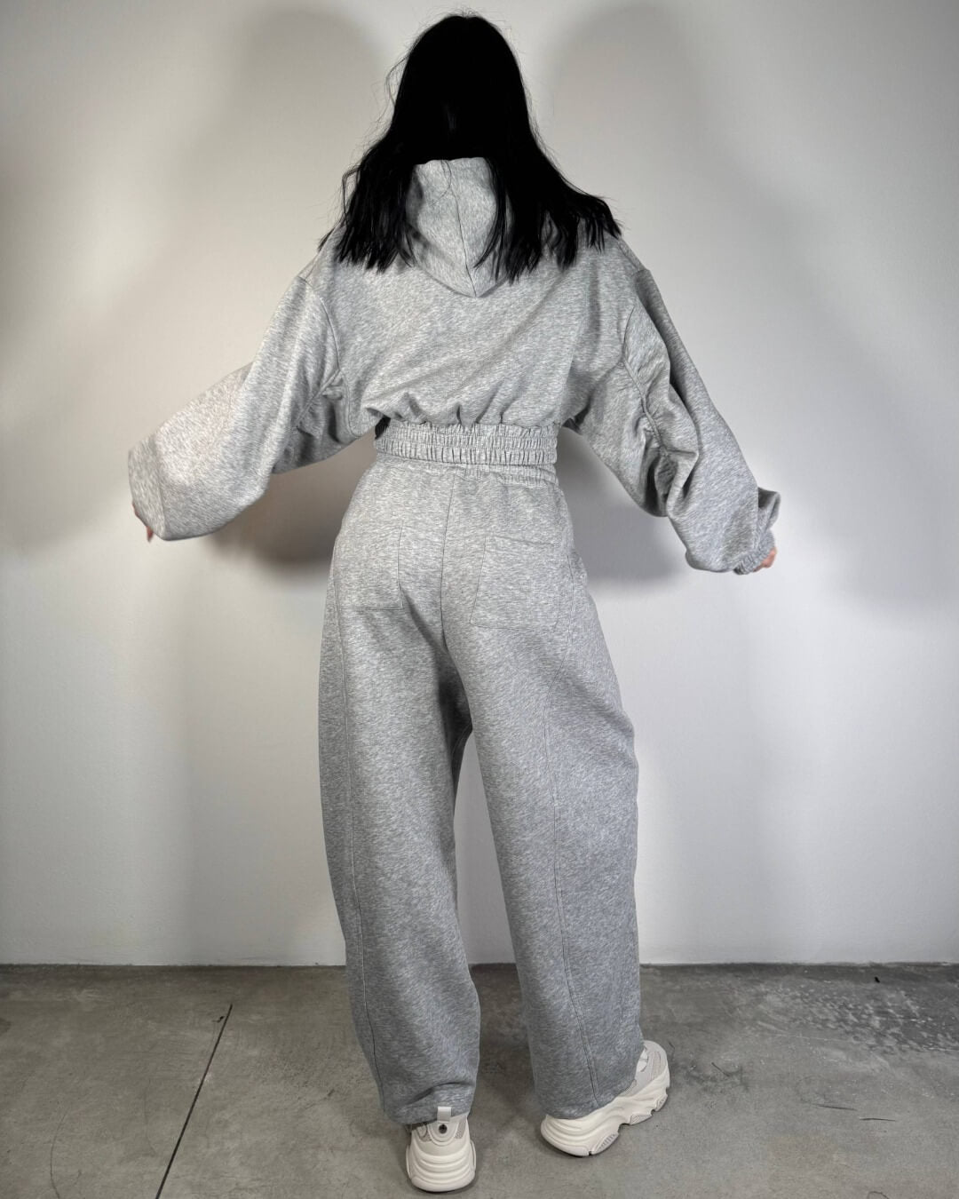 OF - Set tuta Simone grigio