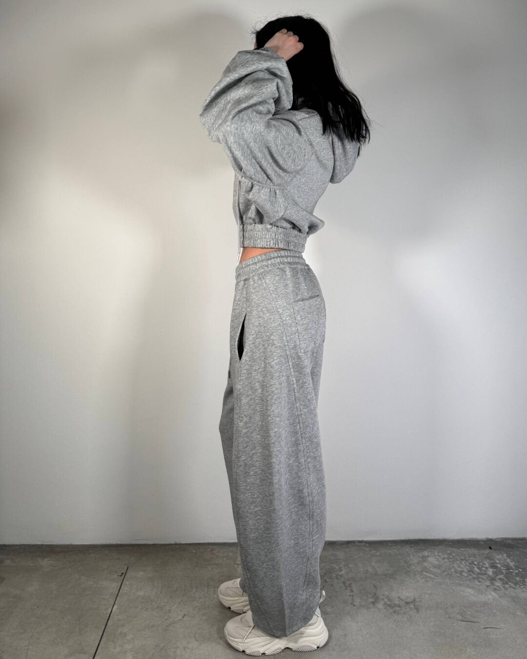 OF - Set tuta Simone grigio