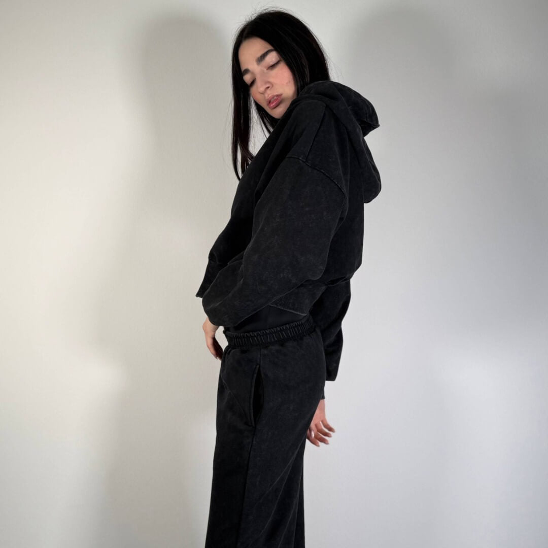 OF - Set tuta Dex nero