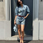 OF - Tutina Ella denim
